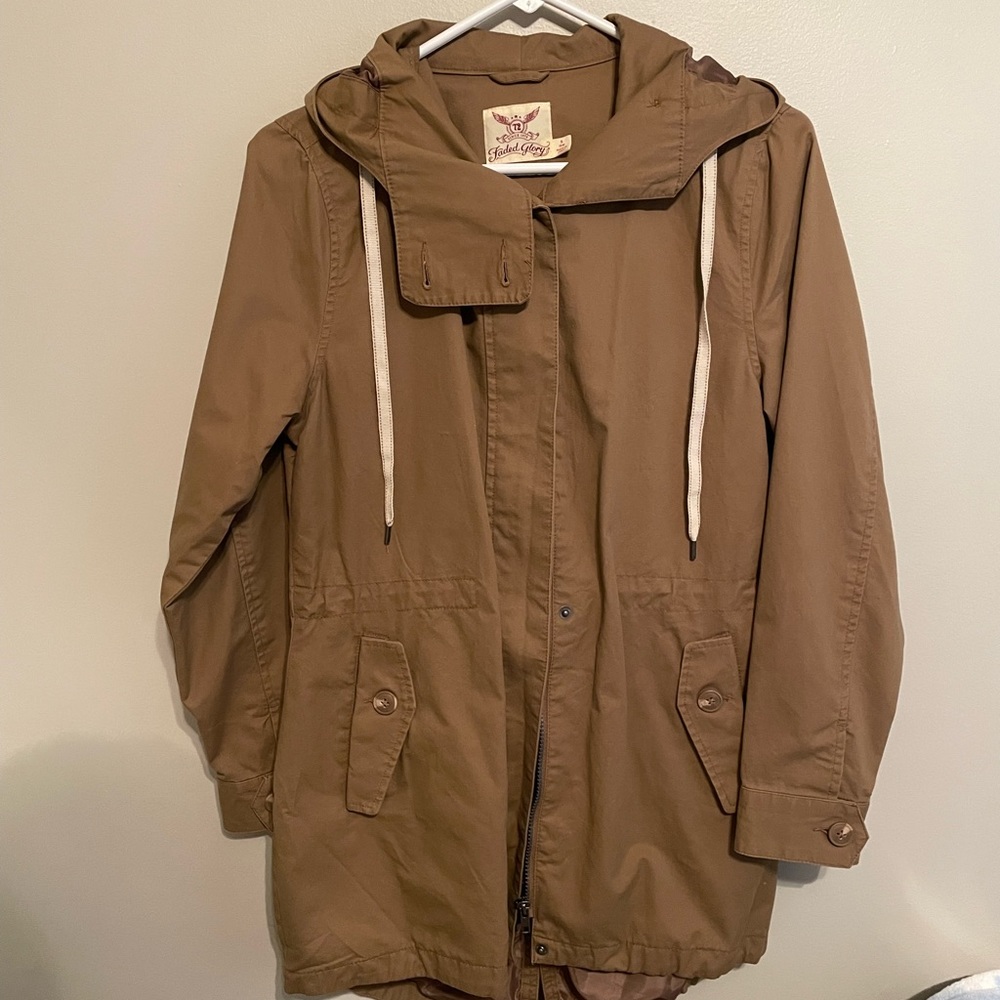 NWOT Brown lightweight trench coat